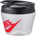 NEW! NIKE Hypercharge straw Bottle 16 Oz. Clear /Black/Red  Fast Shipping