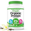 Organic Vegan Protein Powder, Vanilla Bean - 21g Plant Based Protein, Gluten ...