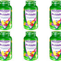 6 Pack Vitafusion Probiotic Gummy Supplement Raspberry Peach Mango 70 Gummies