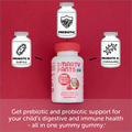 Kids Probiotic Immunity Gummies: Prebiotics & Probiotics for Digestive Health