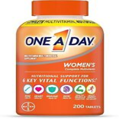 Womens Complete Daily Multivitamin with Vitamin A, B , C, D