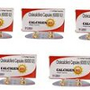 (Pack of 5) Calcigen D3 (60000 IU) (4 Softgel Capsules Each) for General Wellnes