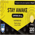 Rite Aid Stay Awake Tablets Caffeine, 200 Mg - 100 Tablets | Caffeine Pills | Ca