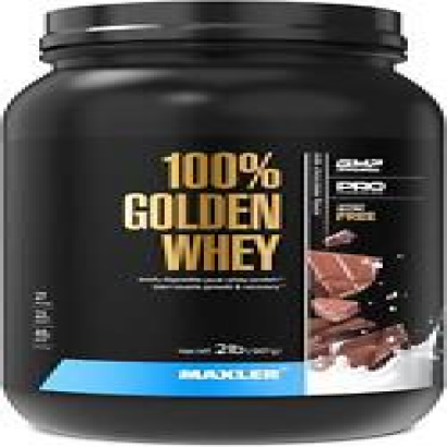 Maxler 100% Golden Whey Protein - 22g of Premium Whey Protein Powder Per Serving