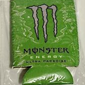 NEW - Monster Energy Drink Lime Green Ultra Paradise Beer/Soda Can Koozie Coozie