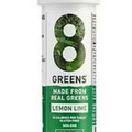 8 Greens Original Effervescent Tablets Single 10ct Tube NEW Exp 10/2025
