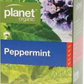 Planet Organic Herbal Tea Bags, 50 Pieces (Peppermint)