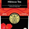 Buddha Teas Organic Herbal Tea Bags (Hibiscus Tea), 18 Piece