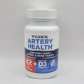 Weider Artery Health with Vitamin K2  and Vitamin D3 - 60 Capsules - New Sealed