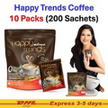 Happy Trends Coffee 32 in 1 Healthy Coffee Mix with Collagen Nourish Skin Bones