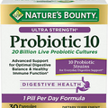Nature’S Bounty Probiotic 10, Ultra Strength Daily Probiotic Supplement, Support