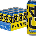 C4 Energy Drink 16Oz (Pack of 12) - Frozen Bombsicle - Sugar Free Pre Workout Pe