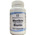 Meribin High Potency Biotin 5mg Supplement Energy Support 120ct 06/2028