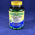 Spring Valley Calcium Plus Vitamin D3, Dietary Supplement, 150 Mini Softgels