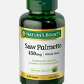 Nature's Bounty Saw Palmetto 450 mg 250 Capsules EXP 5/2024 AUTHENTIC Herbal Hea