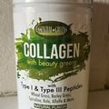 Essential Greens Collagen with Beauty Greens Natural Flavor 10.6 oz Expires 6/26