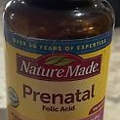 nature made prenatal folic acid dha