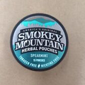 SMOKEY MOUNTAIN HERBAL POUCHES - SPEARMINT - TABACCO & NICOTINE FREE  15 POUCHES