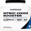 Nitric Oxide Booster 750Mg, 180 Capsules - 2250Mg per Serving - Gluten Free and