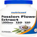 Passion Flower Extract (1,500mg Equivalent) 120 Capsules - Gluten Free, Non-GMO,