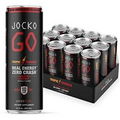 Jocko GO Energy Drink - KETO, Vitamin B12, Vitamin B6, Electrolytes, L Theani...