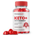 Premium Blast Keto ACV Gummies, Keto + ACV Max Strength  (1 Bottle)