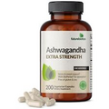 Ashwagandha Extra Strength Stress & Mood Support with BioPerine - Non GMO For...