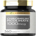 Ultra Chromium Picolinate 1000mcg | 360 Vegetarian Tablets | by Carlyle