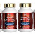 4 x Antarctic Krill Oil with phospholipids DHA EPA Astaxanthin 500mg 60 sg/bott