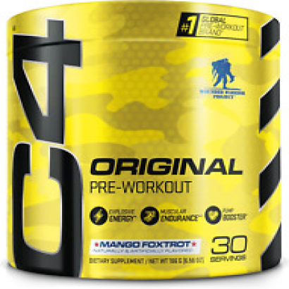 C4 Original Pre Workout Powder Mango Foxtrot Sugar Free Preworkout Energy for Me