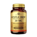 Solgar Gentle Iron (Iron Bisglycinate) 25 mg - 90 Vegetable Capsules - Non-Constipating, Gentle on Your Stomach - Gluten Free - 90 Servings