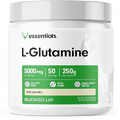 Bucked Up L-Glutamine (5000mg), Essentials (50 Servings, 250 Grams)