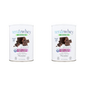 Simply tera's Pure whey Protein Powder, Family Size Dark Chocolate Flavor (Pack of 2)