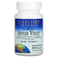 2 X Planetary Herbals, Full Spectrum, Antler Velvet, 250 mg, 60 Tablets