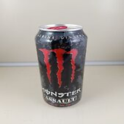 Sealed Almost Empty Monster Energy Assault 2007 16oz Can (READ DESCRIPTION)