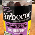Airborne Elderberry + Zinc & Vitamin C Vitamin Gummy 50 Gummies EXP 06/2024