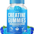 Creatine Monohydrate Gummies Strength & Athletic Performance 5g 60 Gummy USA