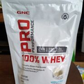 GNC Pro Performance 100% Whey Protein Vanilla Cream 12 Servings Exp 3/25 Sealed