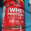 Six Star Whey Protein Plus - Triple Chocolate Flavor 4.10 Lbs. Exp:10/26
