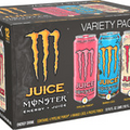 (12 Cans) Juice Monster VP, Mango Loco, Pipeline Punch, Pacific Punch, 16 fl oz