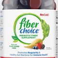 Fiber Choice 3G Fruity Bites Daily Prebiotic Fiber Supplement Gummies, Mixed Ber