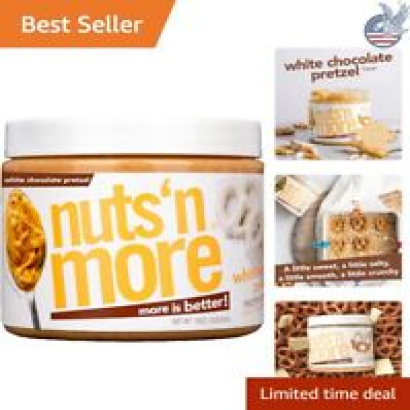 Wholesome Snack Essential: Low Carb White Chocolate Peanut Spread with Protein