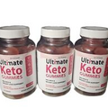 (3 Bottles) Ultimate  Keto ACV Gummies Weight Loss - 180 Gummies Exp 7/2024