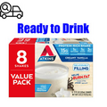 Atkins Gluten Free Protein-Rich Shake, Creamy Vanilla, Keto Friendly, 8 Count (R