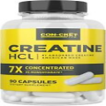Creatine HCl Capsules Stimulant-Free Workout Supplement 90 Count