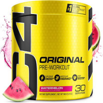 C4 Original Pre Workout Powder Watermelon Sugar Free Preworkout Energy Supplemen
