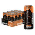C4 Ultimate Sugar Free Energy Drink 16Oz (Pack of 12) | Orange Cream | Pre Worko