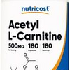 Nutricost Acetyl L-Carnitine 500mg 180 Capsules