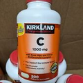 Kirkland Signature Vitamin C 1000 mg., 500 Tablets Exp 04/2026 or later