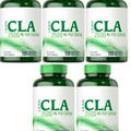 Super CLA 1000mg 5X180 caps Conjugated Linoleic Acid by Vitamins Because
